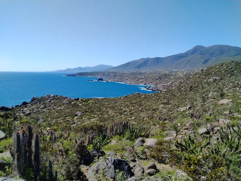 Costa de Arrayán Costero, cerca de La Serena, Región de Coquimbo